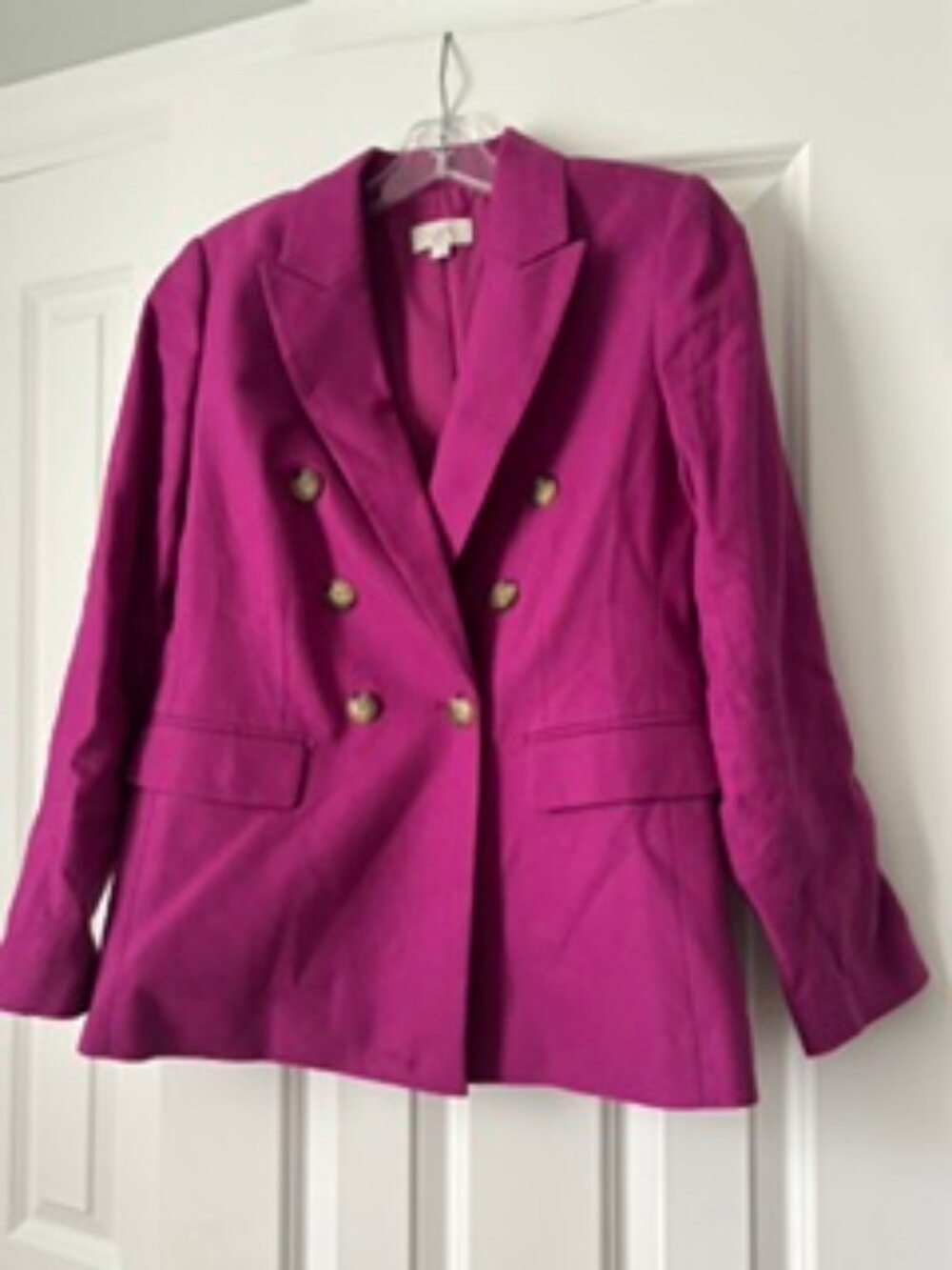 LOFT DEEP PINK BLAZER - SIZE 4P